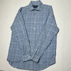 Men's VINEYARD VINES Blue Long Sleeve "Cooper" Shirt Size M